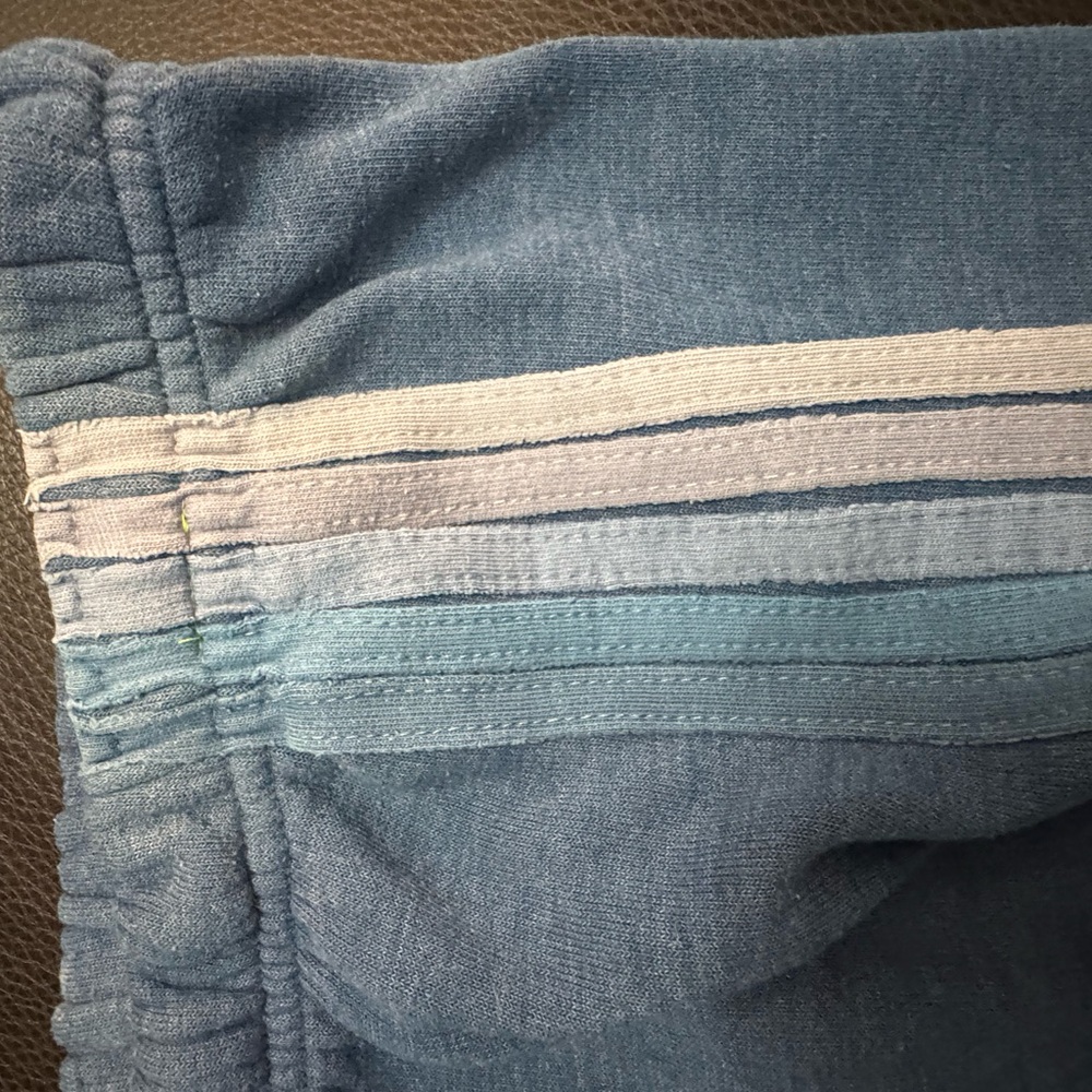 Aviator Nation Blue 5 Stripe Sweatshirt + Sweatpants XS/S - Picture 11 of 12